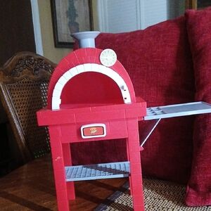 Red Pizza Oven For 18"  Dolls